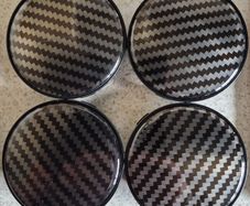 Carbon Fibre Centre Caps BMW - FREE POST