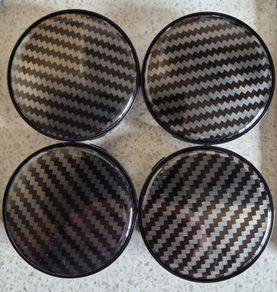 Carbon Fibre Centre Caps BMW - FREE POST