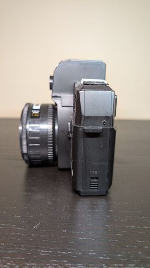 PANTIUM Film camera with flash and original camera bag.