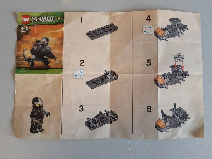 LEGO Ninjago ATV Car (partial)