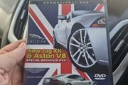 New Jag XK &amp; Aston V8 Special Souvenir dvd.