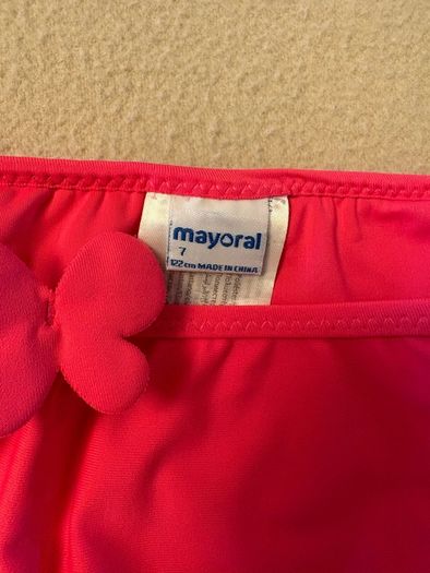 Mayoral girls bikini + twin pack of bikini bottom (7yrs)
