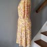F&F yellow floral dress, Size 18, New Image 3