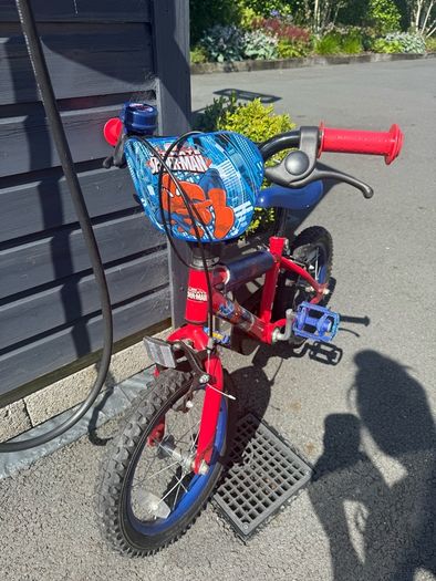 14 inch Spiderman bicycle