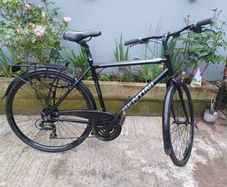 Bentini mens hybrid bike