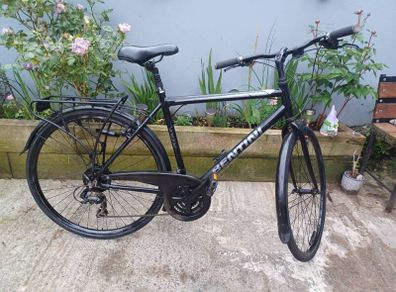 Bentini mens hybrid bike