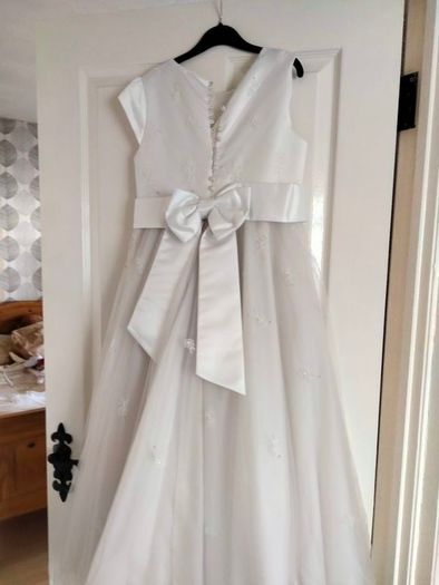 Communion dress and Shoes Veil Dressing gown