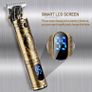 Hair Clippers Men Professional Beard Trimmer,Cordless Electric Self Hair Clippers with LCD Screen,Precision Outliner Trimmer-Smooth Clipping,Sharp Shavers-Rechargeable Battery,Gifts for Men (FREE POSTAGE) Image 5