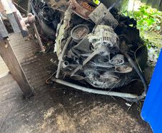 Car parts-engines clear out.