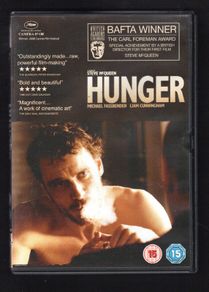 Hunger. DVD movie. Starting Michael Fassbender, Stuart Graham and Liam Cunningham.