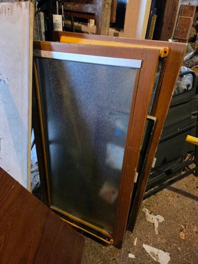 Brown uPVC Windows & Glass Panels