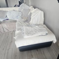 Lshaped couch sofabed