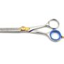 6" Professional Barber Hair Teeth Thinning Cutting Scissors,Haircut Cutter Shears,Hair Texturizing Shears With Black Case Image 2
