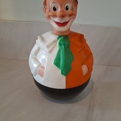 Vintage Roly Poly Wobble Clown from West Germany