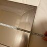 Rectangular mirror with silver border Image 3