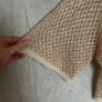 Ba&sh Open Knit Nate Sweater Sz 6UK 2US XS Boxy Oversized Shimmer Short Sleeve Image 4