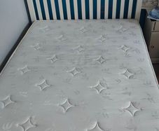 Double Bed & Mattress (Free)