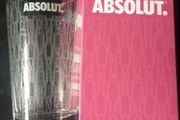absolut vodka drink glass