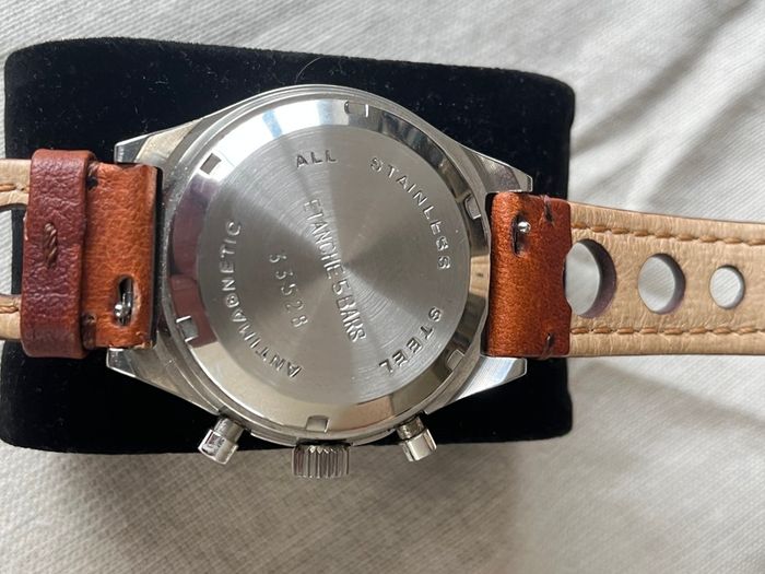 Heuer Incabloc 1611 Chronograph Vintage