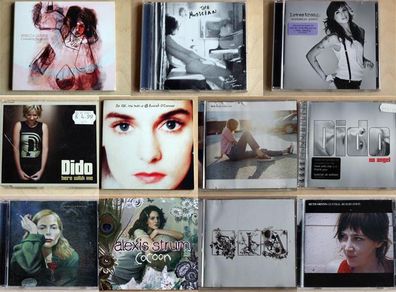 Female singer-songwriter CDs