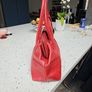 Genuine John Rocha Red leather handbag Image 2
