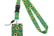 Sunflower Lanyard with ID Holder