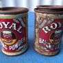 2 vintage Royal Baking Powder tins Image 4