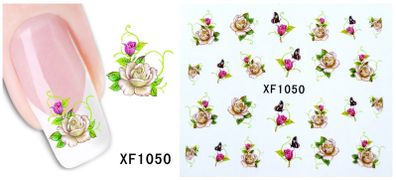 Water Decals - Water Transfer Nail Art Stickers - No 5