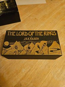 The Lord of the Rings audiobook on tapes.