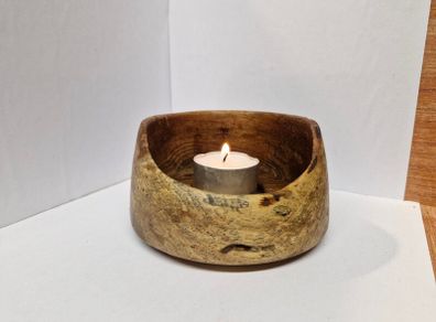 hand made tea light candle holder
