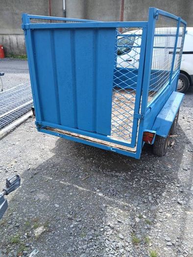 trailer with mesh sides 8x4 multipurpose trailer