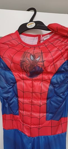 Spiderman Costume Age 7-8 years Brand New