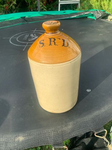 Stoneware Flagon