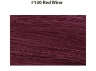 main image for ad Micro Ring Hair Extensions 20" Double Drawn I Tip Remy Hair 25g - #130 Red Wine