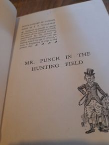 Mr. Punch In The Hunting Field