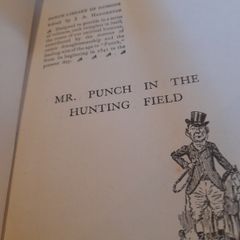 Mr. Punch In The Hunting Field