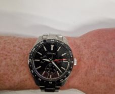Seiko Presage Sharp Edge Gmt Automatic Black Dial