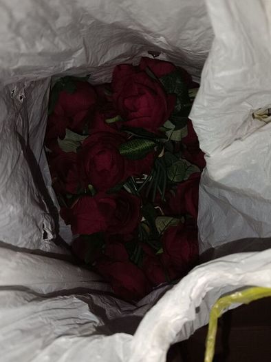 job lot artificial flowers