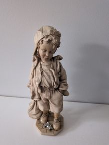 Beautiful Tall Boy Ornament.  Height : 10"