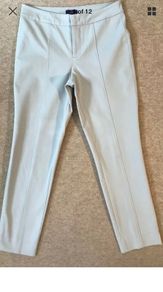 NYDJ Pale Stone slim fit ankle length trousers - Size 8 - as new
