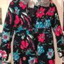 Catimini Paris Floral Velvet Coat, Age 11/12, 154cms Image 5