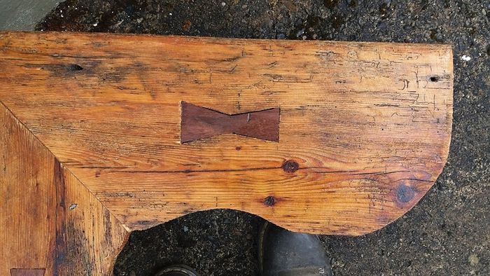 Rustic Driftwood Floating Corner Shelf