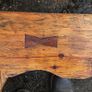 Rustic Driftwood Floating Corner Shelf Image 6