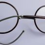 Vintage Antique Round Eye Glasses in original case Image 4