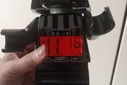 Lego Star Wars Darth Vader Figure Light Up Alarm Clock