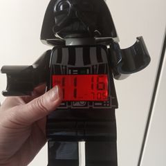 Lego Star Wars Darth Vader Figure Light Up Alarm Clock