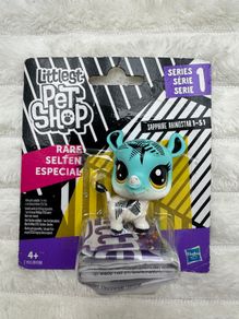 Hasbro Littlest Pet Shop 1-51 Sapphire Rhinostar Rhino Dirty Please see pictures
