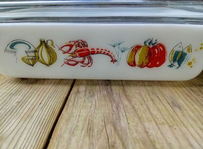 Vintage Pyrex space saver, Pyrex Lobster
