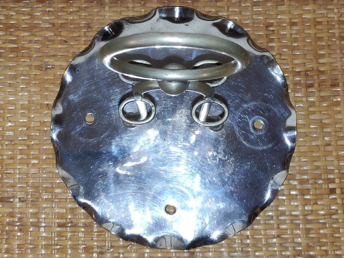 Antique J.B.Chatterley & Sons Silver Plated Egg Server Holder (missing cruet cups &  egg spoons)