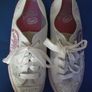 SALE!  RED BY MARC ECKO Girls' White / Pink Studded Trainers Image 4